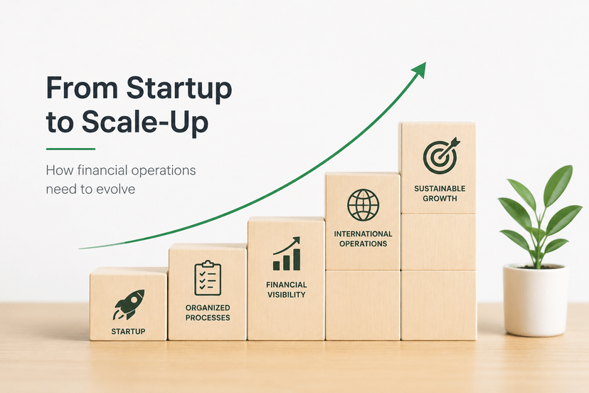 Fra Startup til Scale-up: Sådan Skal Finansielle Processer Udvikle Sig | EasyKonto